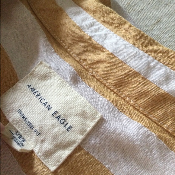 🆕 AE Oversized Striped Top - Picture 4 of 7